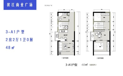 临高滨江广场户型图