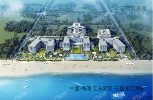 海南皇冠温泉海岸效果图