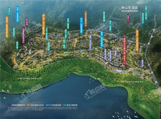 中国抚仙湖星空小镇国际度假区一期平面