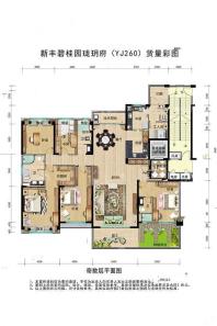 新丰碧桂园珑玥府6室2厅4卫约260平米
