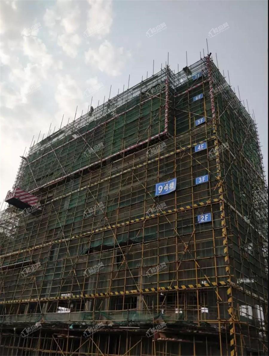 中海哈罗学府9号楼实景图（摄于2020-3-26）