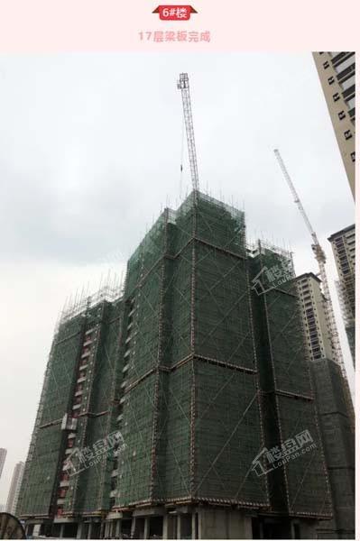 绿地新里璞悦公馆6#楼实景图更新于2020-3-27