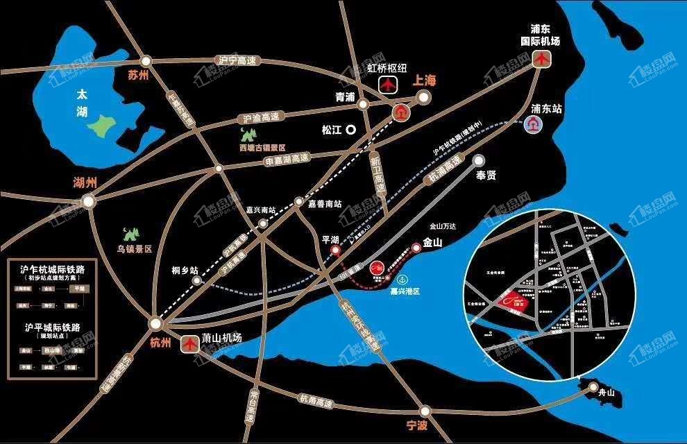 碧桂园蔚蓝交通配套区位和位置图
