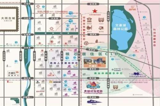 百盛·太和汇城市广场交通图