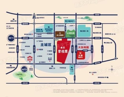 新安碧桂园交通图