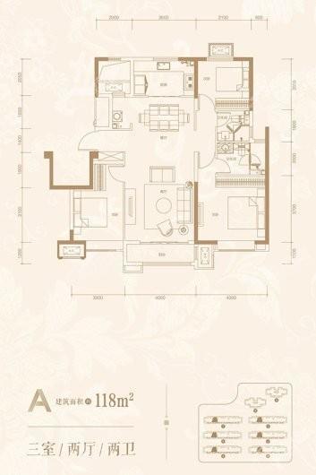 龙湖首创禧瑞郦城户型图