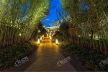 龙湖首创禧瑞郦城示范区夜景