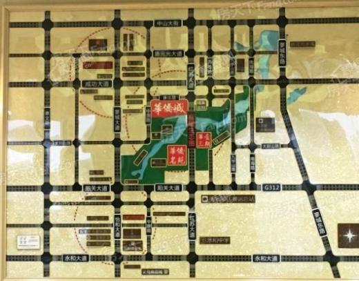 华侨城二期园满交通图