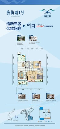 骆仙湖1号8栋B户型