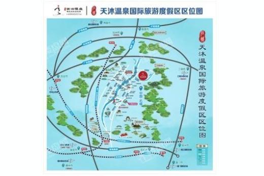 石城天沐温泉国际旅游度假区交通图