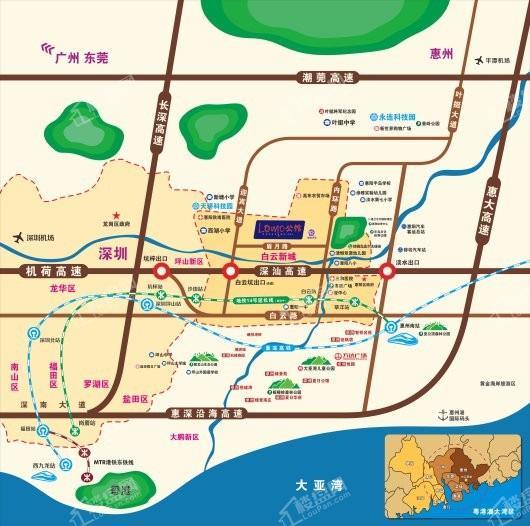 LOMO公馆区域图