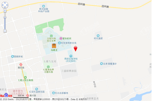 沈阳恒大时代新城电子地图