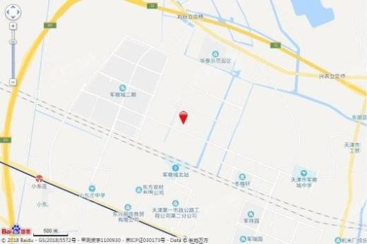实地·天津蔷薇国际交通图