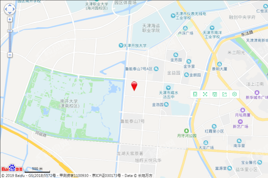 中海锦城电子地图