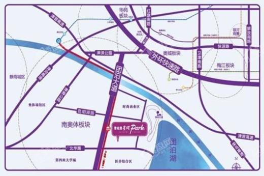 碧桂园星河park交通图