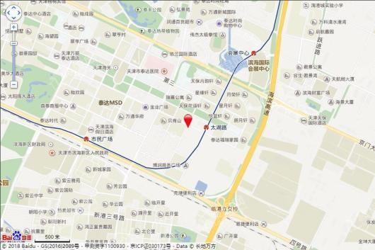 中海津门大院电子地图