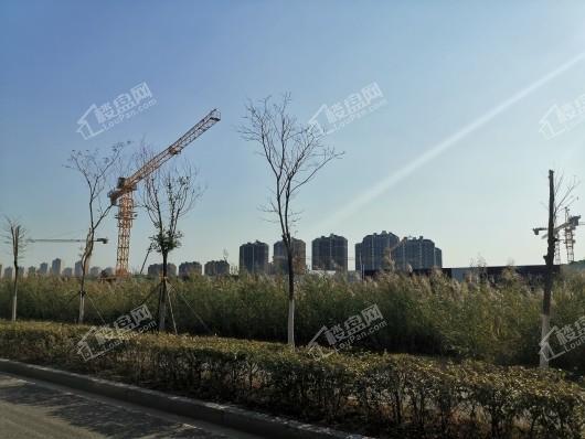 新城悦隽央著在建工地实景