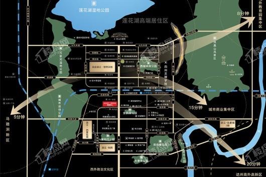 众企滨江·悠然天地区位图