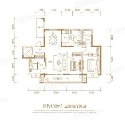 132平户型