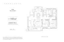 伟星政务壹号洋房 4室2厅2卫1厨