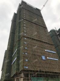 金科博翠山一期4#楼工程进度（摄于2020-4-14）