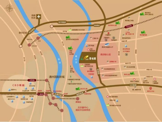 碧桂园时代城位置图