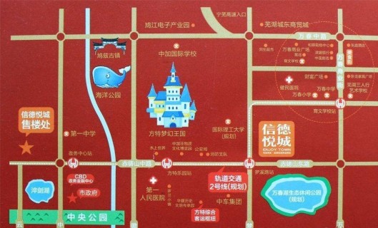 信德悦城位置图