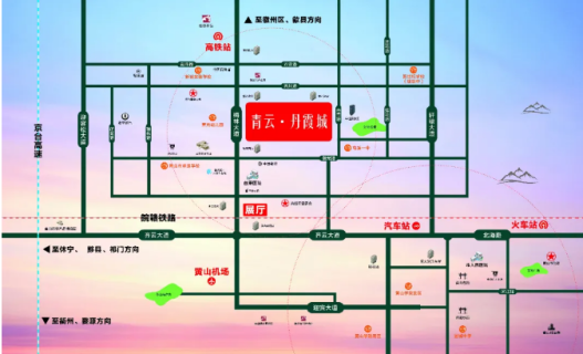 青云丹霞城位置图