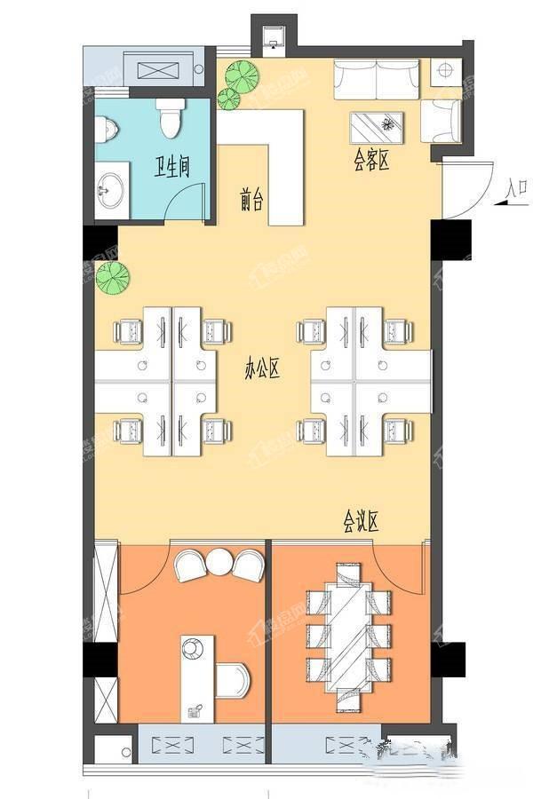 3室2厅2卫约155平米