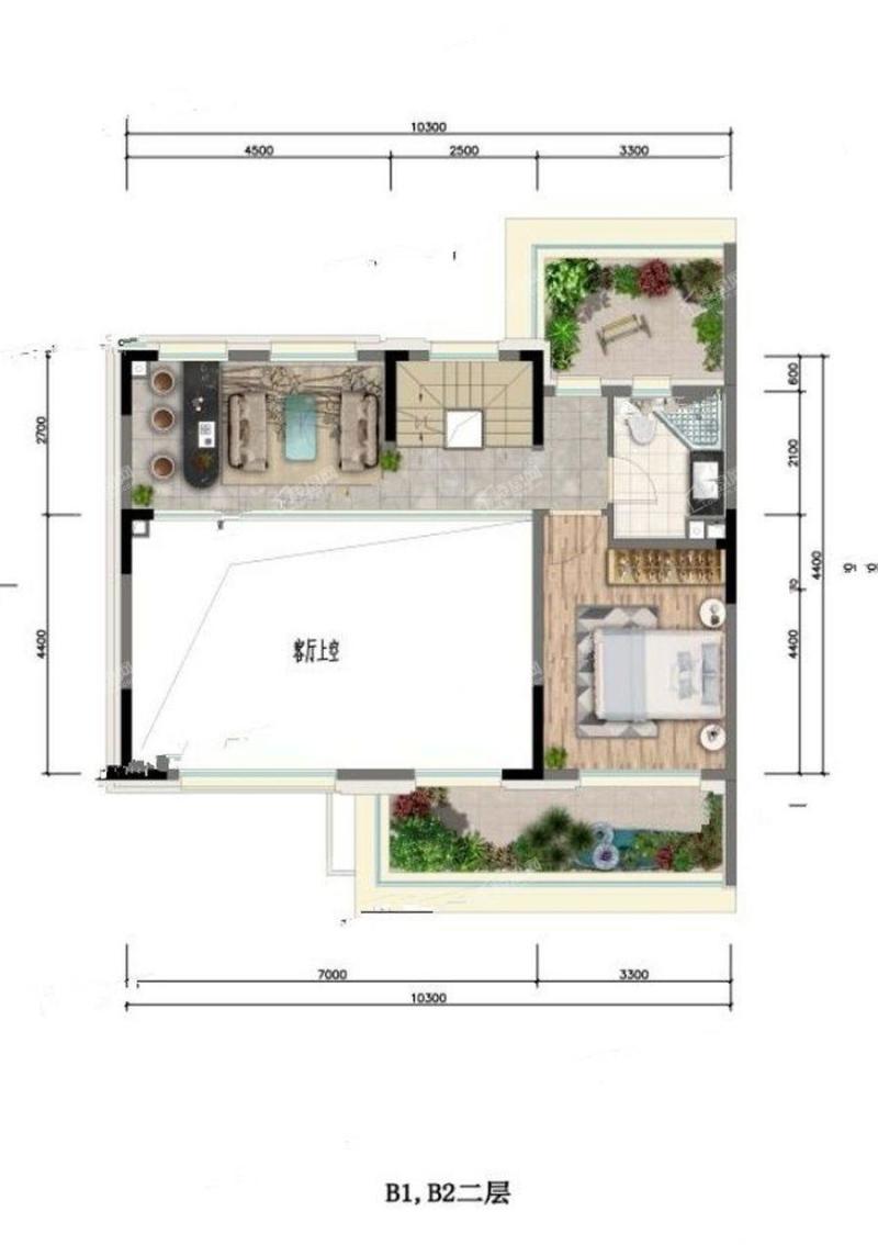 建筑面积约199平米