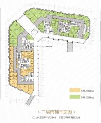 C、D栋二楼商铺平面图