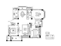 通州湾十里蓝院户型图