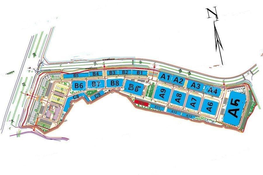 华南农产品交易中心规划图