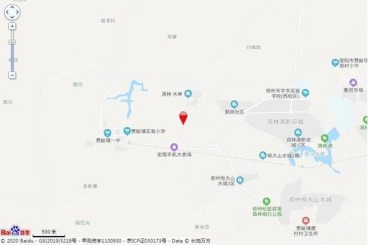 万科·新田 湖与城电子地图