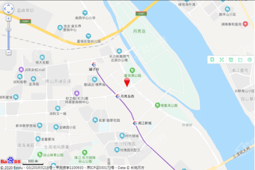 越秀·湘江星汇城交通图