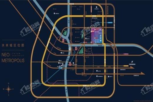 未来城商业交通图