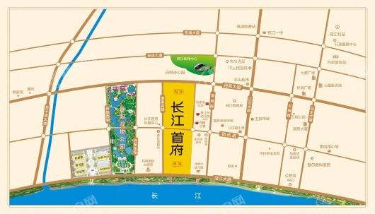 宏毅·长江首府区位图