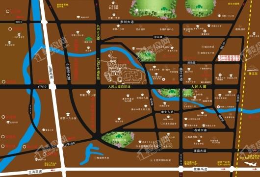 万合隆广场区域图