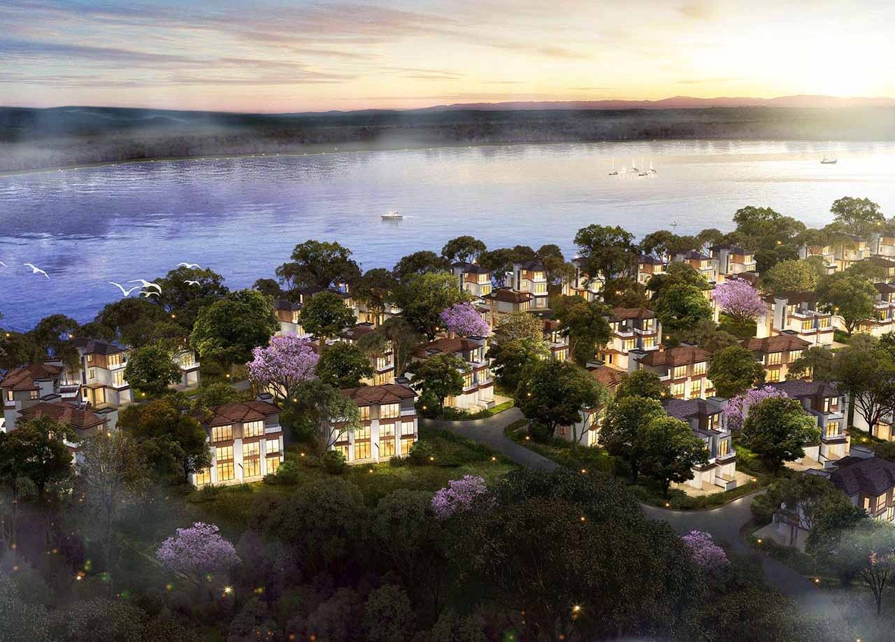 江口水镇最新工程进度,最新动态-眉山楼盘网