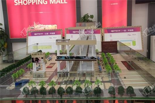 水榭花城中城（已售完）apm首尔街沙盘图模型