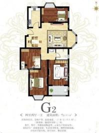 G2户型4室2厅1卫132平