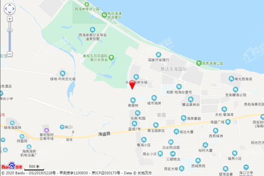 庆豪天悦交通图