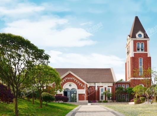蓝谷国际教堂实景图