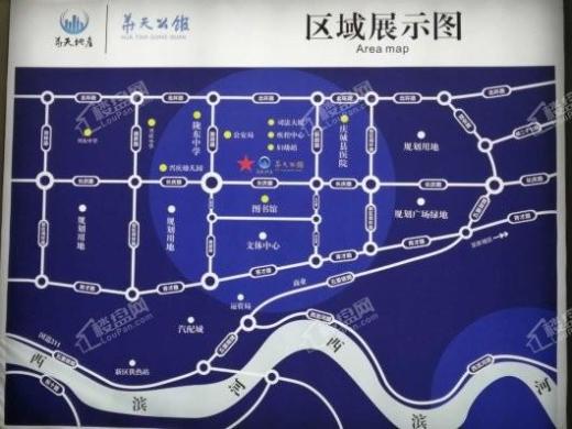 华天公馆交通图