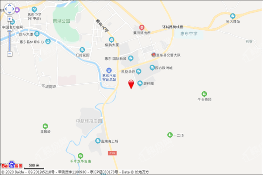 惠州恒大华府电子地图