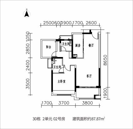 30栋2单元02号房