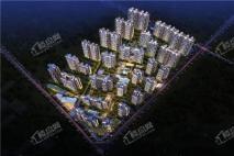 新景·未来城（长沙南）未来城鸟瞰图夜景