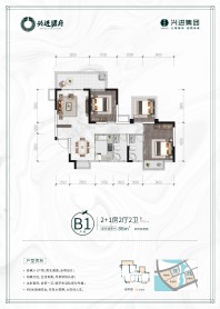 兴进珺府B1户型