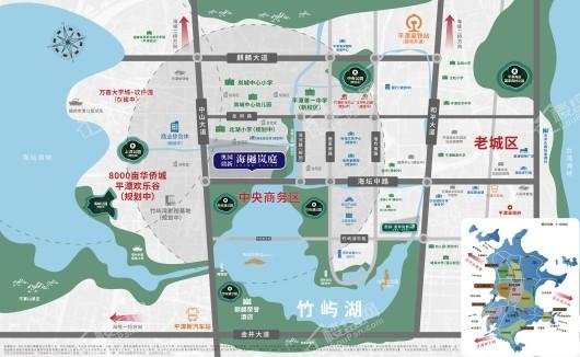 奥园鼎新·海樾岚庭项目区位图