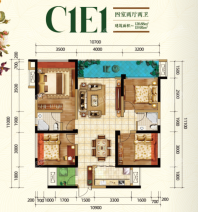 C1E1（119㎡29层，31层）